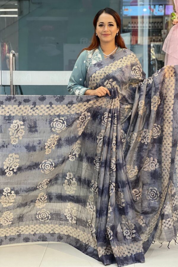 silk mom batik saree 2