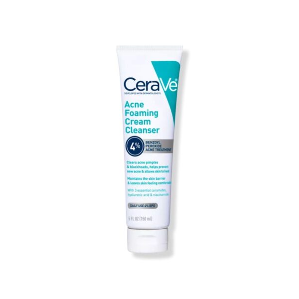 cerave acne foaming cream cleanser   150ml