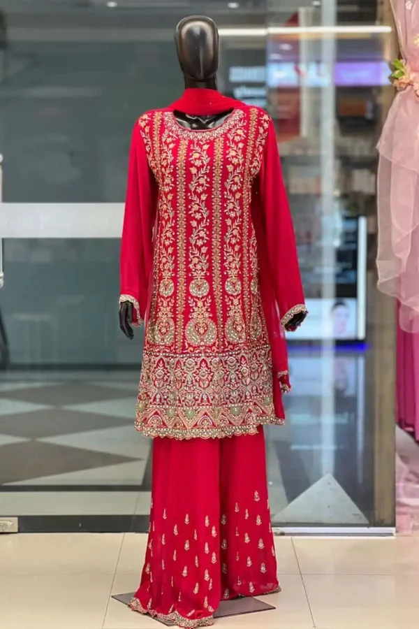 vip fancy boutique stitched sharara 13