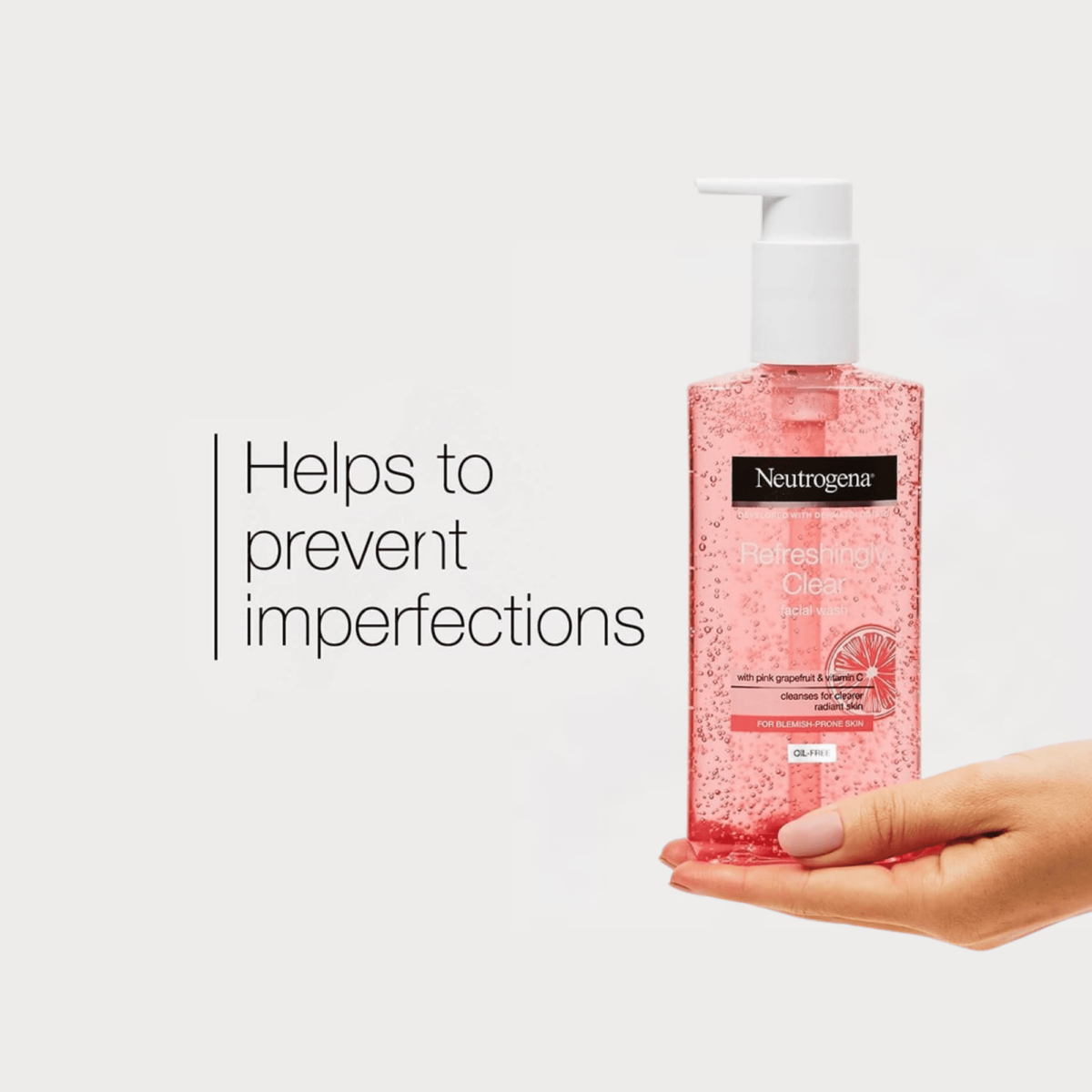 neutrogena refreshingly clear facial wash (200ml)