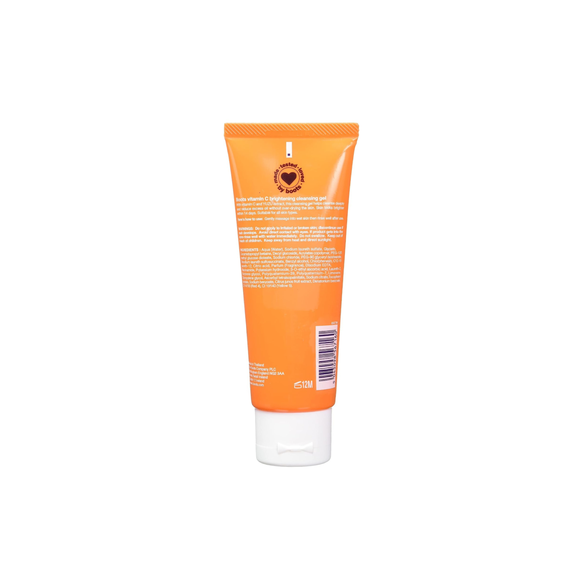 boots vitamin c brightening cleansing gel 100ml